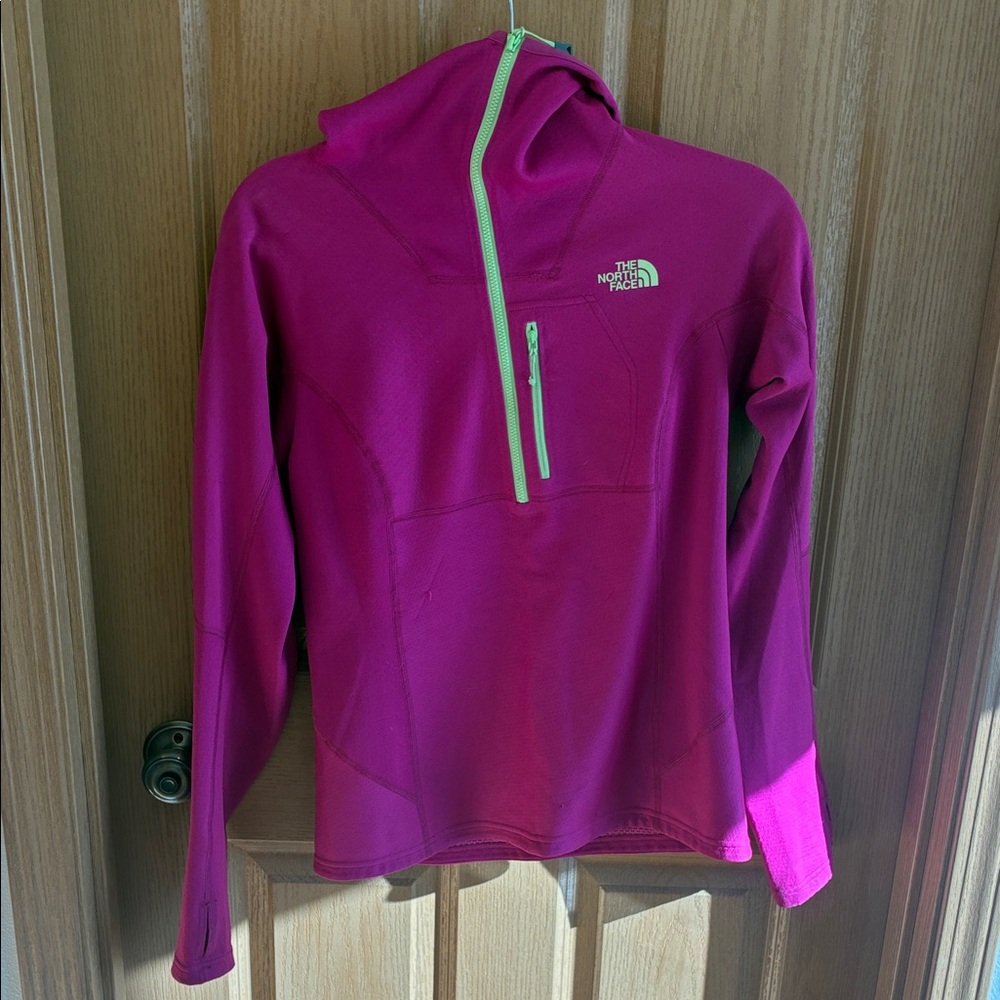 The North Face pink Quarter-Zip Pullover